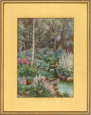 Ellen Warrington (fl.1931–1939) - 20th Century Watercolour, Castle Hill Grotto