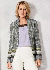 Kaleidoscope Snake Print Tailored Jacket Uk Size 14 Rrp £89 Td9 Cc 18