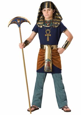 Incharacter Pharao Ägyptischer König Tut Ramses Kinder Halloween Kostüm CB17035