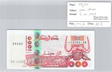 Algeria 1 000 Dinars 6.10.1998 N°1698325160 Pick 142b