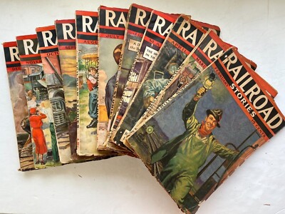 Railroad Magazine 1937 Months Vintage Originally Railroad Select a Month