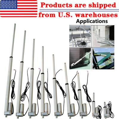 2''-18'' Inch Linear Actuator 1000N/1500N 12V Electric Motor Auto Lift Sofa Bed IG