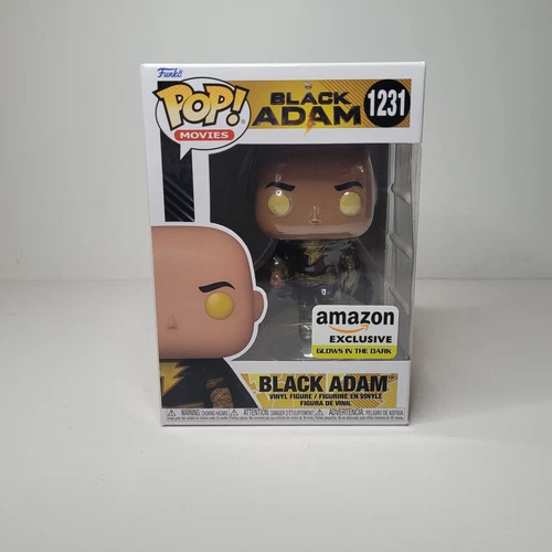 Funko POP! Movies DC BLACK ADAM 1231 Amazon Exclusive Glows in the Dark