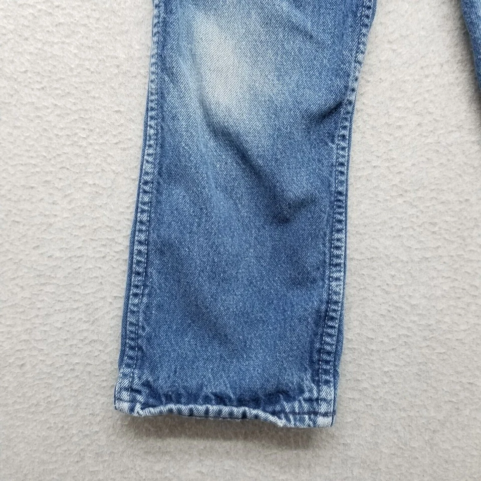 OshKosh B'gosh Mameluco Juvenil 5 Azul Denim Jeans Algodón Bolsillos Niños Niños De Colección Foto 2 de 4