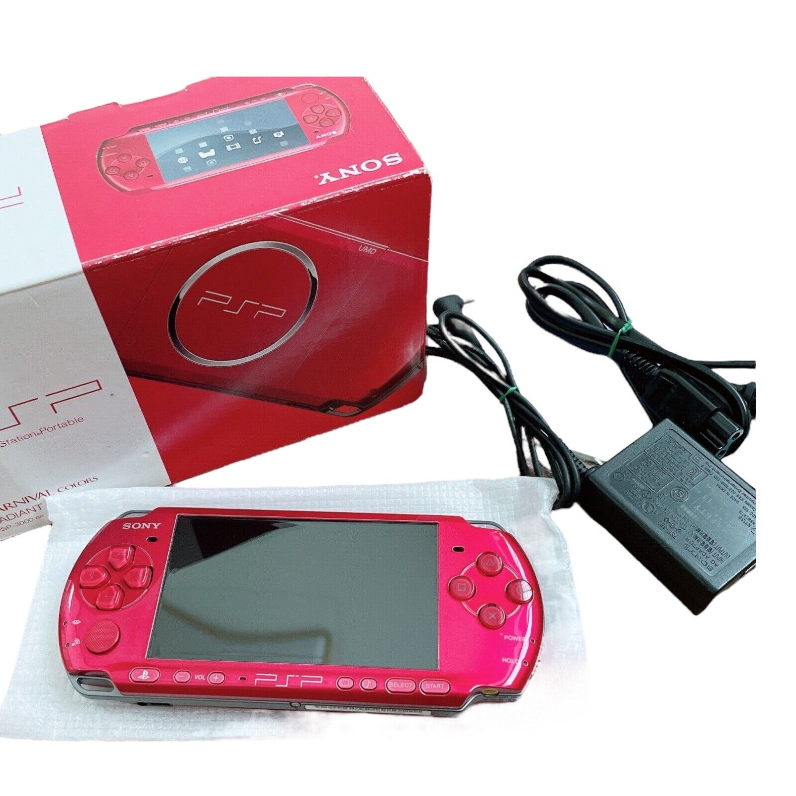 Sony PSP-3000 Launch Edition Radiant Red Handheld System