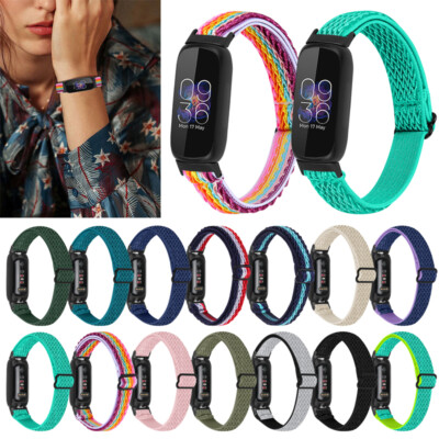 Bohemian Woven Nylon Elastic Replacement Band For Fitbit Charge 3 & Charge 4
