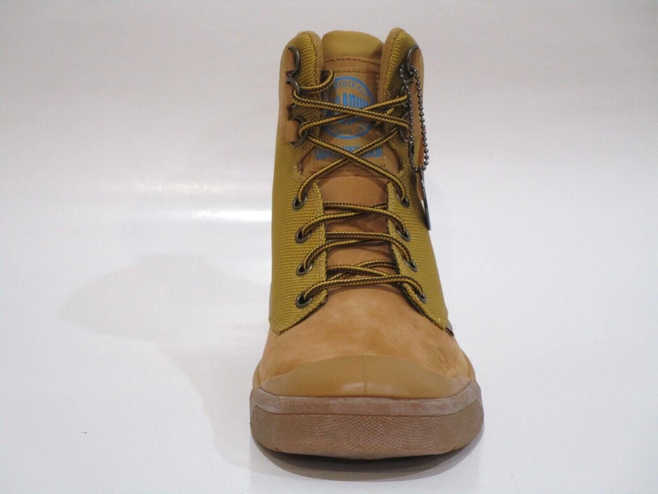 Palladium 男式 Pallarue Hi Cuff Wp 雨靴 琥珀色 金色/中胶 — 第 2/4 张图片