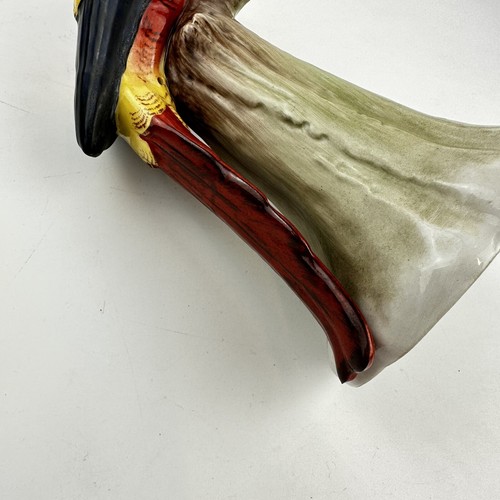 Vintage Sitzendorf Ceramic Parrot Bird Figure Figurine 18cm - Picture 9 of 10