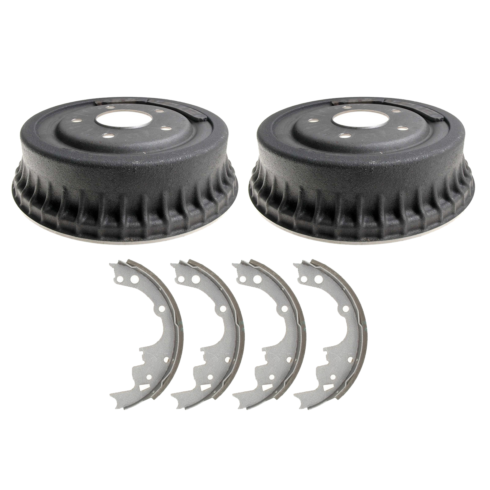 ACDelco Gold Rear Brake Kit 243mm Drums Shoes For Riviera Malibu S10 S15 Tornado
