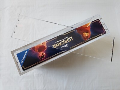 Lorcana Card Acrylic BOOSTER BOX Display Case ONLY With Magnet Lid NEW |  eBay
