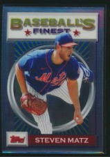 2020 Topps Baseball's Finest Flashbacks #164 Steven Matz Mets