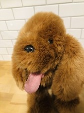 Vintage 1989 Gund Collector  s Choice Brown Puppy With His Tongue Out