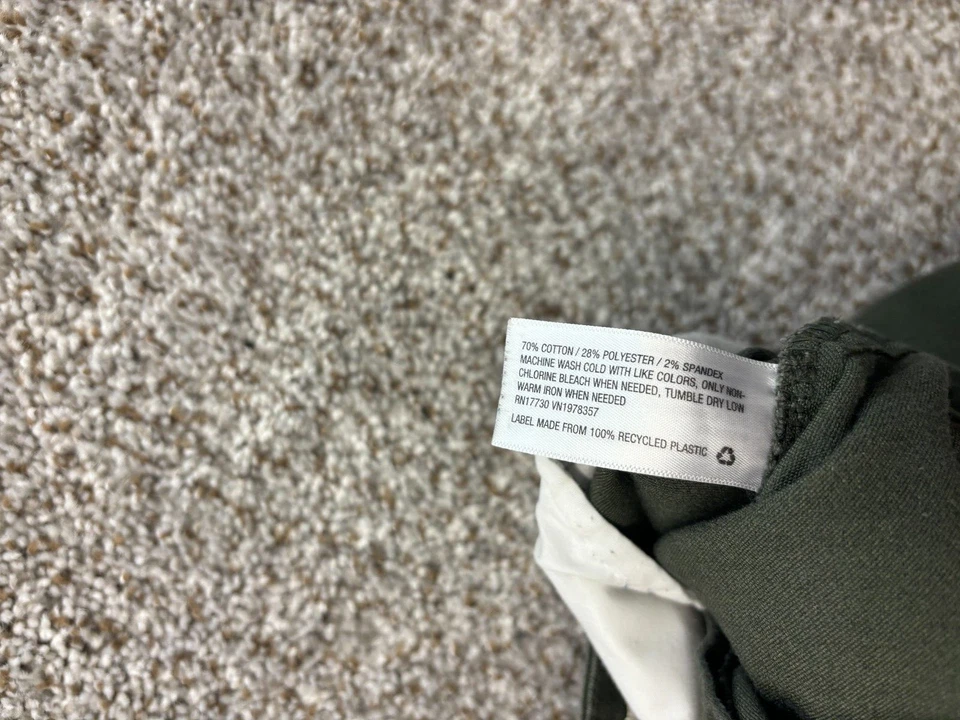 A New Day Green Skinny Leg Pants Stretch Zip Ankle Pants Women's Size 4 - Image 3 of 4