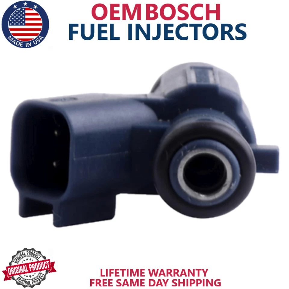 NEW OEM Bosch x6 Fuel Injectors for 2007, 2008, 2009 Suzuki XL-7 3.2L/3.6L V6 - Image 4 of 4