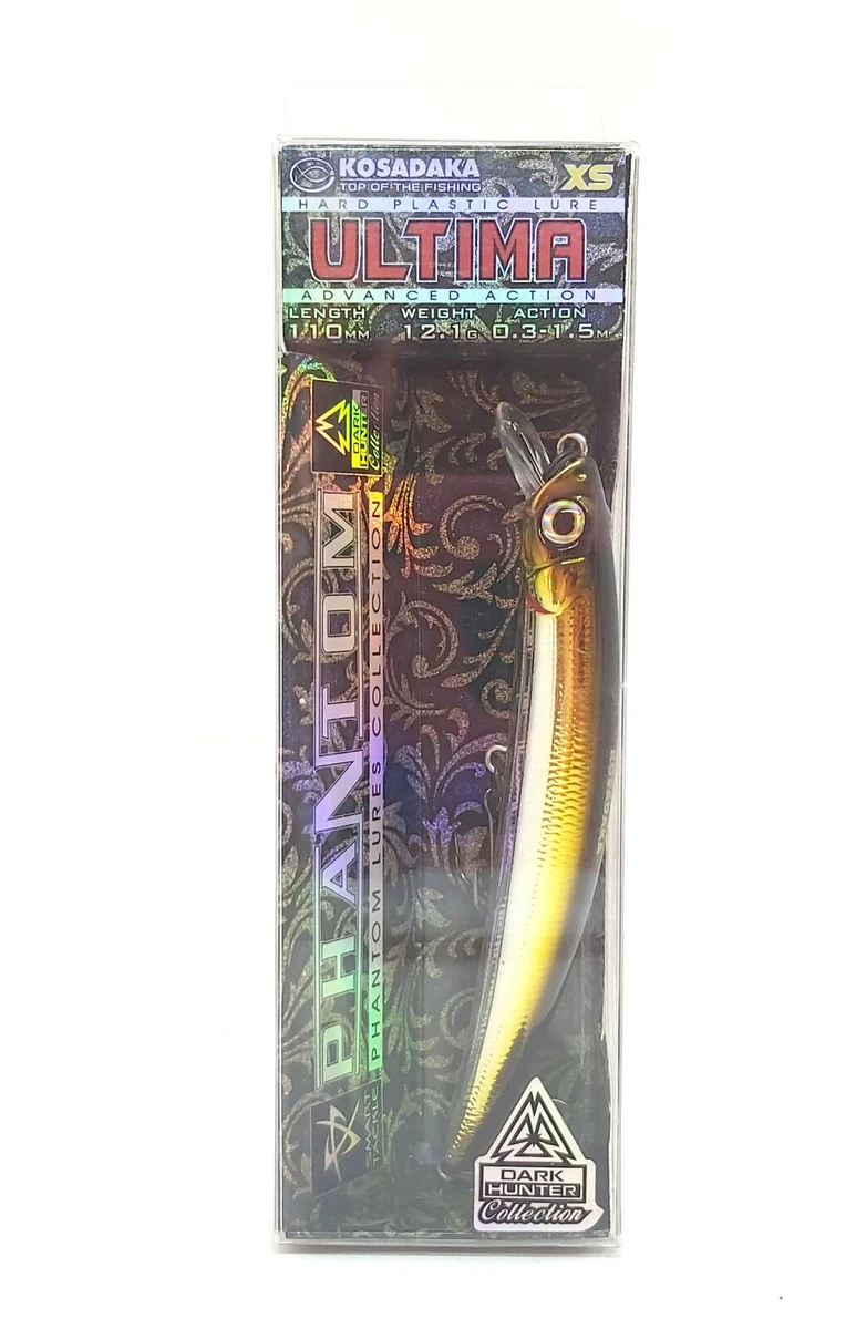KOSADAKA PHANTOM ULTIMA XS 110F FLOATING FISHING HARD BAIT MINNOW LURE 110mm