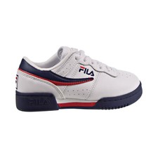 Fila Original Fitness Big-Little Kids' Shoes White-Navy-Red 3VF80105-150