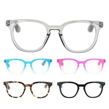 Retro Hipster Plastic Horned Rim Mod Fashion Reading Glasses