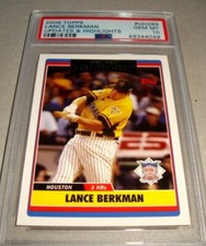 2006 Topps UPDATES & HIGHLIGHTS #UH289 psa 10 LANCE BERKMAN  (049) POP 1