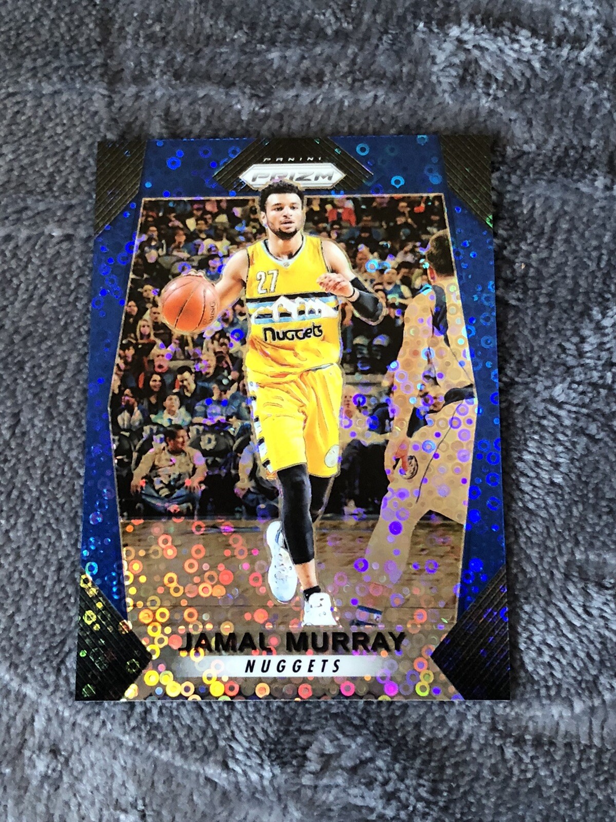 2017-18 Prizm Fast Break Blue Disco Jamal Murray /175 Denver Nuggets