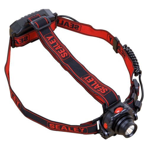 Sealey HT106LED Head Torch 3W LED Auto Sensor Rechargeable - Picture 1 of 7
