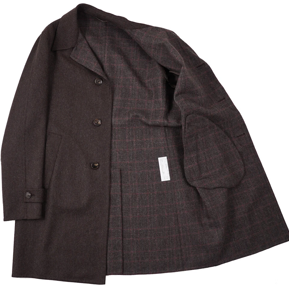 NUEVO CON ETIQUETAS $2295 BELVEST Abrigo de Lana de Franela Ligero de Construcción Suave 42 (UE 52) Foto 2 de 4