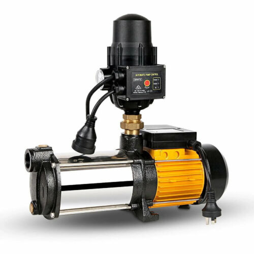 Electric Garden Water Jet Pump High Pressure 2000W Tank Rain Irrigation Yellow - Picture 2 of 14