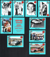 Sports Pub: Texas World Speedway Trading Card Set 1991-Complete 10 card set -...