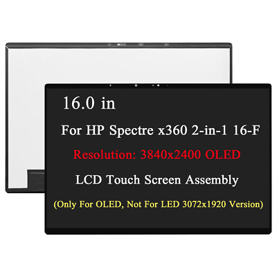 16'' OLED For HP Spectre X360 2-in-1 Laptop 16T-F000 LCD Touch Screen M83491-001