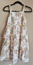 Old Navy Girl's Floral Cottage Tiered Midi Dress Size XL 14/16