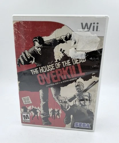 The House of the Dead Overkill Nintendo Wii Game Complete w/ Manual CIB