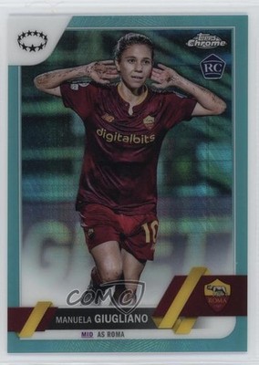 2022-23 Topps Chrome UEFA Women's Champions League Manuela Giugliano #45 19di