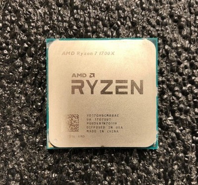 AMD Ryzen 7 1700X CPU Socket AM4 8 Core 16 Threads 3.4Ghz