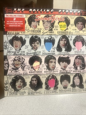Rolling Stones SOME GIRLS 180g HALF SPEED MASTER New Sealed Black Vinyl LP