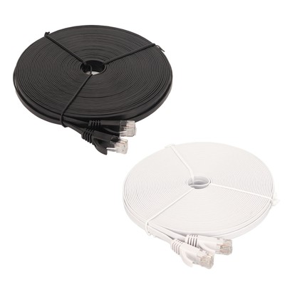 Gigabit Network Cable 66ft Length 1000Mbps RJ45 Port CAT6 Network Cable Ether CB