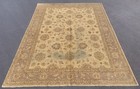 Amazing Hand Knotted Vintage Afghan Chobrang Wool Area Rug 11 x 8 Ft — photo 3