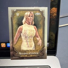 2025 TOPPS CHROME WWE ALLEN GINTER INSERT AG-ALB ALUNDRA BLAYZE