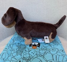 Jellycat Medium Otto Sausage Dog Plush Toy NWT Authentic With Jellycat Dust Bag
