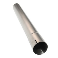 2.75 Od Titanium Exhaust Straight Pipe With Clamp 22.8 Length Universal Fit 2.75 Od Titanium Exhaust Straight Pipe With Clamp 22.8 Length Universal Fit