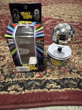 Disco Party Light Battery Operated Silver