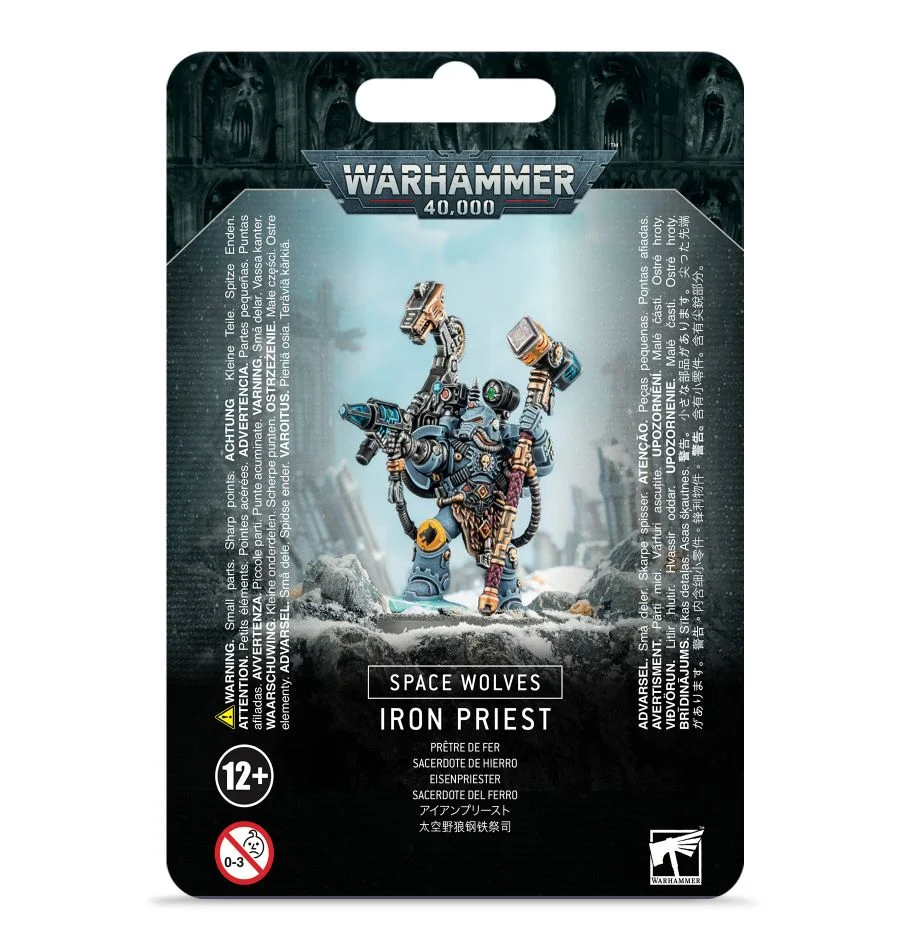 Warhammer 40,000 -- Space Wolves - Iron Priest -- GW-53-19 - Image 5