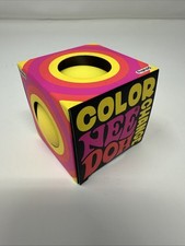 Nee Doh Schylling The Groovy Glob Stress Ball Squeeze Fidget Toy YELLOW New NIB