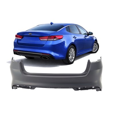 Bumper Cover for 2016-2018 Kia Optima EX LX SX SXL S 86611D5000 KI1100204 Rear