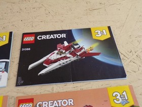 LEGO Creator 3 in 1 Lot of 9 Instruction Manual #31086 #31073 #31057