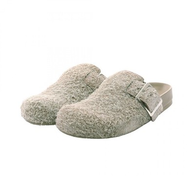 LOEWE Ease Buckle Mules LLSS379X06416040 Brushed suede Beige #40 NEW mens