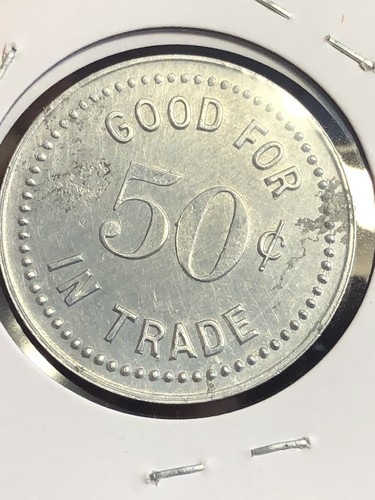 Trade Token For 50 Cents - The Broadway Saloon - Columbus, Ohio - Picture 7 of 9