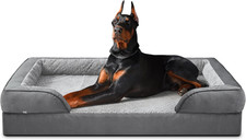 Orthopedic Extra Large Dog Bed, XXL Waterproof Dog Sofa, Egg-Crate Foam Couch...