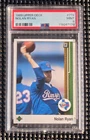 1989 Upper Deck Nolan Ryan with Football #774 PSA 9