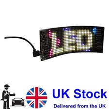 Programmable LED Sign Signs Digital DIY Bluetooth RGB Scrolling 70*170 UK NEW