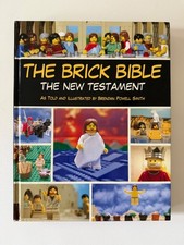 Brick Bible New Testament Brendan Powell Smith Hardcover Book LEGO Autographed
