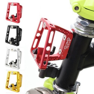 Klappbarer Fahrradhalter für Fahrradträger vorne für Brompton Cage Rack